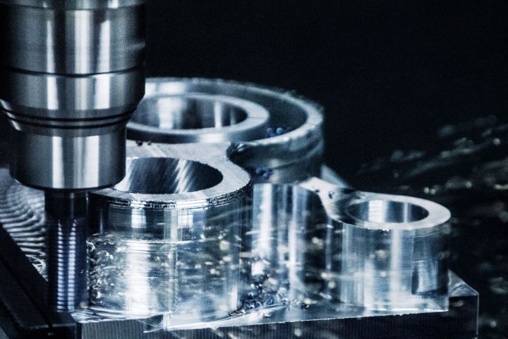 Metal part warping caused by residual stress, a common example of conventional metal cutting failures